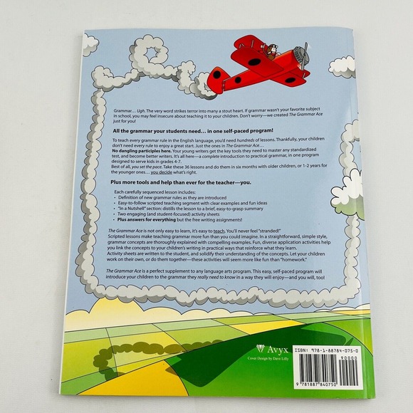 The Grammar Ace Instructor's Manual Duane Bolin Language Arts 2010 2nd Ed - Picture 2 of 4
